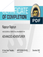 Certificate: of Completion