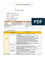 Sesion Tutoria - Lunes