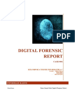 Digital Forensic: Informasi Kasus