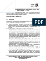 REQUISITOS PARA PRESENTAR PROYECTOS DE ALUMBRADO PUBLICO ANTE ENELAR PEREIRA Enero 2011