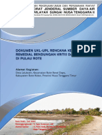 Dokumen Ukl-Upl Rencana Kegiatan Remedial Bendungan Kritis Danau Tua Di Pulau Rote