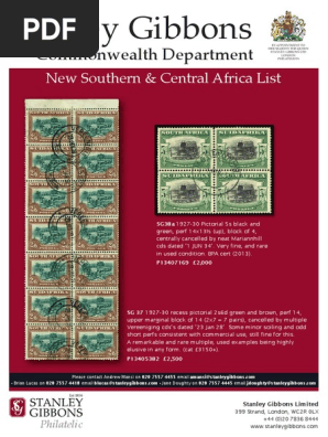 Stanley Gibbons Commonwealth Department