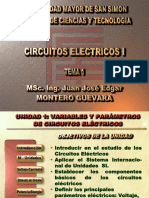 Circuitos Electricos I - Tema 1 - Jje Montero G. - 1-2022