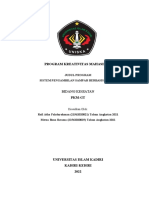 Program Kreativitas Mahasiswa: Bidang Kegiatan