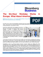 The Six-Hour Workday Works in Europe. What About America