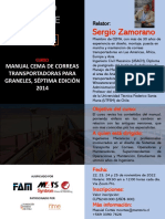 Sergio Zamorano: Manual Cema de Correas Transportadoras para Graneles, Séptima Edición 2014