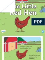 T T 11090 The Little Red Hen Story Powerpoint - Ver - 2