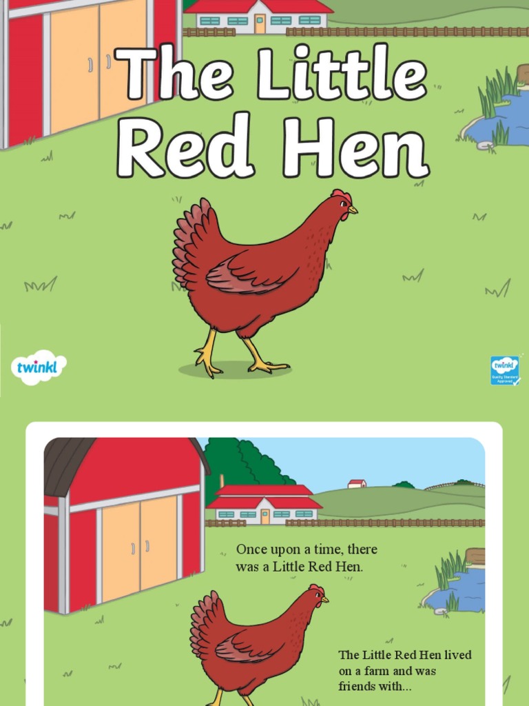 T T 11090 The Little Red Hen Story Powerpoint - Ver - 2 | PDF