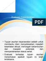 Evaluasi Keperawatan