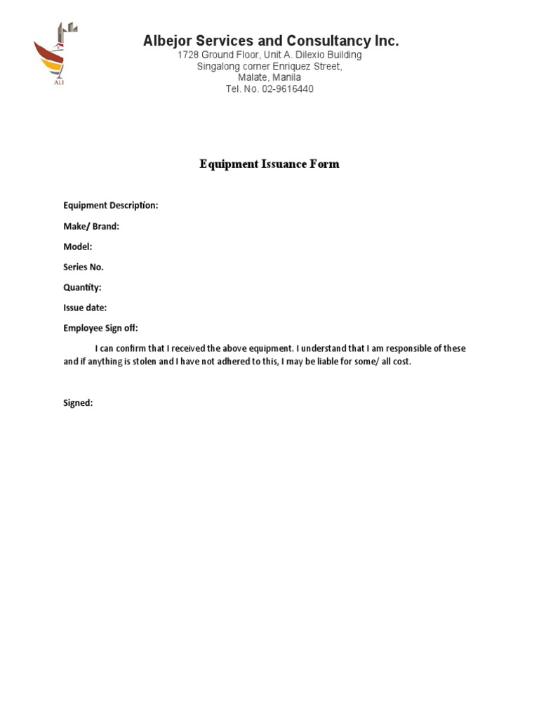 Issuance Form | PDF