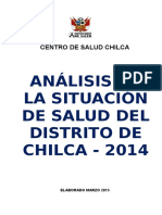 Análisis de La Situación de Salud Del Distrito de CHILCA - 2014