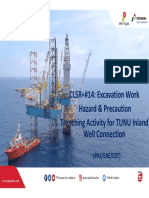 CLSR+#14: Excavation Work Hazard & Precaution Trenching Activity For TUNU Inland Well Connection