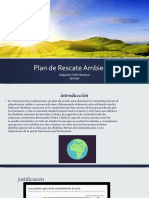 Plan de Rescate Ambiental