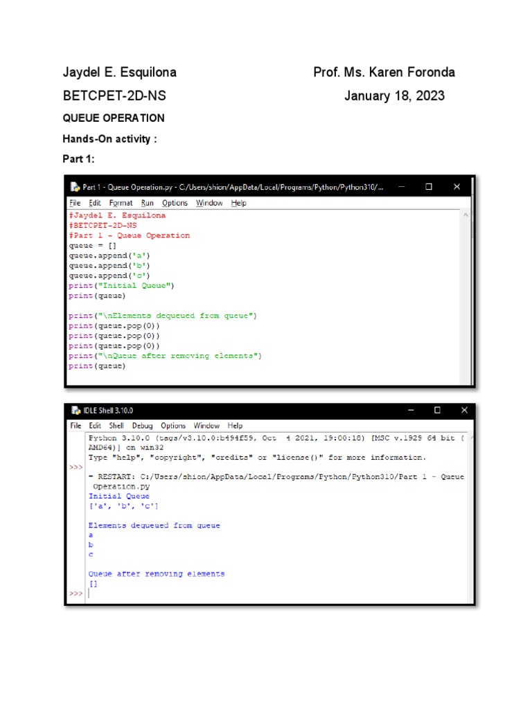 Esquilona betcpet 2d ns queue operation pdf