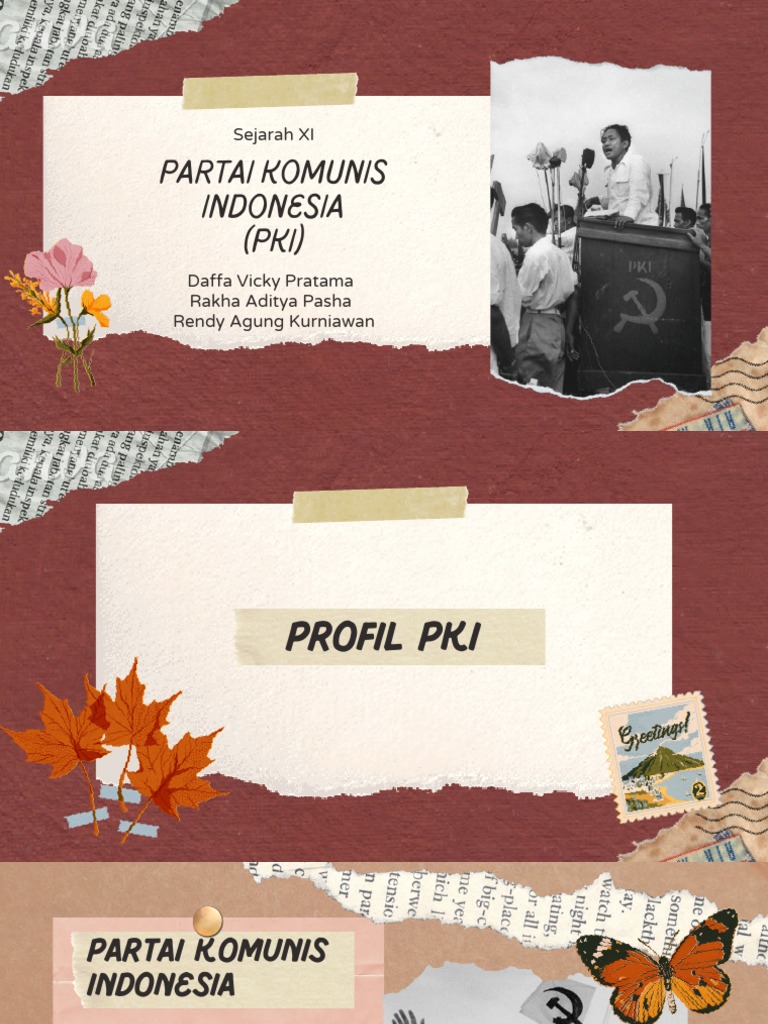 Partai Komunis Indonesia (Pki) : Sejarah XI | PDF | Politik