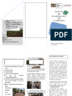 Manual DE Elaboracion DE "Composta: "Beneficios Que Aporta El Bocashi" ¿Que Es El Bocashi?