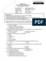 Dokumen Negara Lembar Soal Ujian Akhir Sekolah (Pas) Tahun Pelajaran 2022/2023