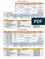 Jadwal Pelajaran