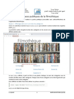 TP 6: Les Interfaces Publiques de La Filmothèque: Etape 1: Affichage Dans Une Vue Index Les Catégories