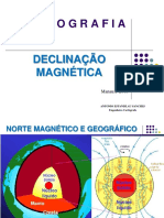 Cartografia: Declinação Magnética