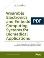 Wearable Electronics and Embedded Computing Systems For Biomedical Applications