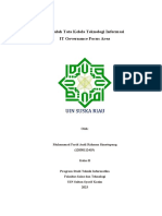 Makalah Tata Kelola Teknologi Informasi by Muhammad Farid Audi Rahman.S