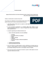 Comunicado Proceso CAP PGP PAF