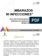 " Ni Embarazos Ni Infecciones": Una Nota Musical para Prevenir El Embarazo en Adolescentes en El Estado de México