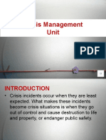 Crisis Management Unit