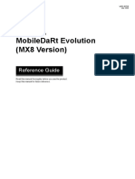 Mobiledart Evolution (Mx8 Version) : Reference Guide