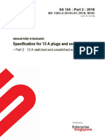 Specification For 13 A Plugs and Socket-Outlets