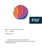 NAMA: Juwita Aprilia Sulaiman Laluyan NIM: 20820007 Teknik Geologi