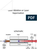 Laser Ablation or Laser Vaporization