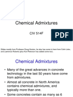 Chemical Admixtures: CIV 514F