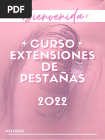 Manual de Extensiones de Pestañas | PDF | Ojo humano