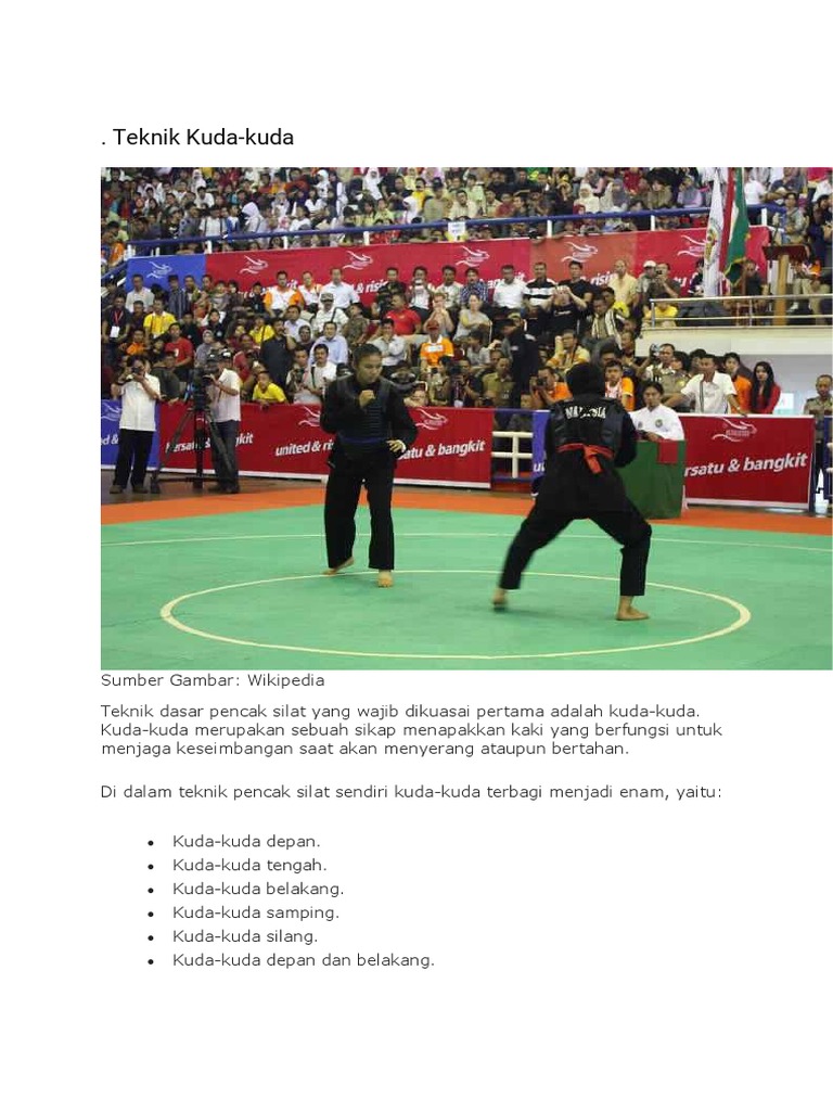 Teknik silat PDF