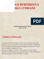 Sejarah Berdirinya Turki Utsmani: Sejarah Kebudayaan Islam Kelas Xi Ma