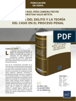 Peña Cabrera (2021) - La Teoría Del Delito y La Teoría Del Caso en El Proceso Penal (F)