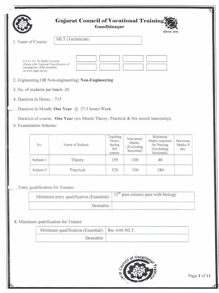 2) MLT Technician | PDF