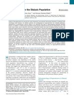 Hyponatremia in The Dialysis Population