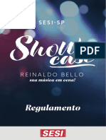 Show Case SESI-SP homenageia Reinaldo Bello