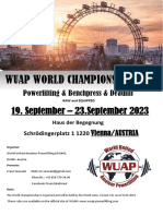 WUAP 2023 World Powerlifting Championships