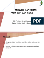 Penilaian Nyeri Dan Sedasi Pada Bayi Dan Anak: UKK Pediatri Gawat Darurat Ikatan Dokter Anak Indonesia