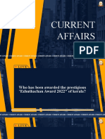 Quiz - Current Affairs