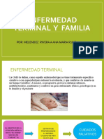 Enfermedad Terminal y Familia