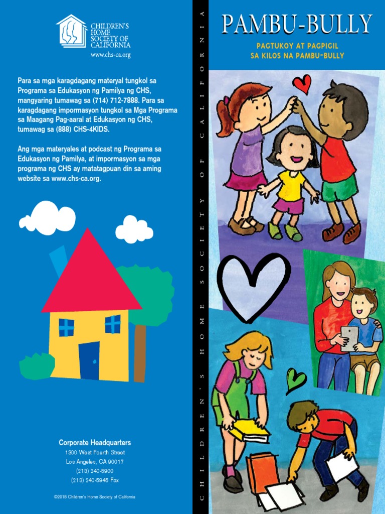 Pambu-Bully: Pagtukoy at Pagpigil Sa Kilos Na Pambu-Bully | PDF