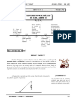 III BIM - FISI - 3ER. AÑO - GUIA #2 - Movimiento Parabólic