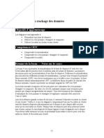 Leçon 4 Présentation Du Stockage Des Données: Objectifs D'apprentissage