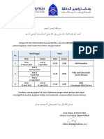 Surat Pemberitahuan Dan Jadwal Ramadhan