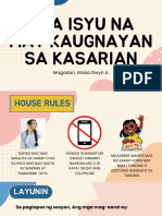 Mga Isyu Na May Kaugnayan Sa Kasarian (Gender)